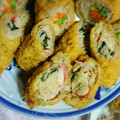 クックVWMBGU☆'s cooksnap of when they made えのきの肉巻きフライ.