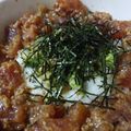 明日歩's cooksnap of when they made 栄養満点でお手軽☆アボカドと鮪と山芋丼.