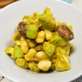 ジョンリークッカー's cooksnap of when they made アボカドとミックス豆のわさびごま和え.