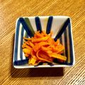 冷やしあめ's cooksnap of when they made バター香る人参の明太子和え♡.