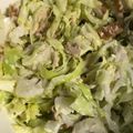 punitaan's cooksnap of when they made 簡単な＊キャベツちくわツナ＊サラダ.