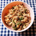 えつエツ's cooksnap of when they made 豚こまとピーマンの塩昆布卵炒め.