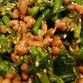 marizabesu's cooksnap of when they made スティックセニョールの納豆和え.
