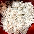 chii＊0ω0＊'s cooksnap of when they made 【離乳食】しらす 保存(冷凍).