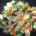 クックGVZ7Y2☆'s cooksnap of when they made チンゲンサイのささっと中華炒め.