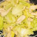 かなりんココりん's cooksnap of when they made 春キャベツと鶏胸肉のピリ辛味噌炒め.