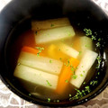 earth。's cooksnap of when they made ＊大根と干し海老の生姜スープ.