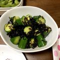 こつぶはゆっちー's cooksnap of when they made 簡単！お弁当にも！きゅうりの塩昆布漬け.