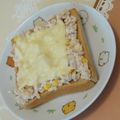 メリノ's cooksnap of when they made おから*ツナ*サラダ*トースト♪.