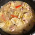 かあさんのたからもの's cooksnap of when they made 春キャベツと鶏肉ときのこのクリーム煮.