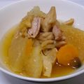 にゃぁくん's cooksnap of when they made 鶏と大根ときのこの煮物.