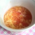 ゆうゆう＠'s cooksnap of when they made トマトと卵の簡単スープ.