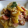 cgn's cooksnap of when they made 新じゃが＆さつま芋のマスタードマヨ焼き.