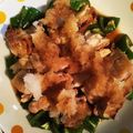 nyaaagomi's cooksnap of when they made 簡単！パリパリ鶏もも肉のおろしソース.