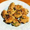 トクライ's cooksnap of when they made えのきとニラの豚肉つくね.