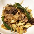 クックV4WJS0☆'s cooksnap of when they made ピーマンと牛肉のオイスターソース炒め.