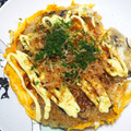 nosso's cooksnap of when they made 失敗炊き込みごはん救済お好み焼き.