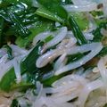 みたらし41's cooksnap of when they made ニラともやしのナムル.