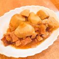 めいとうシェフ's cooksnap of when they made 里いもベーコンの煮っころがし.