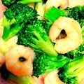 クックRNSBID☆'s cooksnap of when they made 海老とブロッコリーのタイ風炒め.