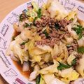ゆいったろ's cooksnap of when they made ひき肉とキャベツのにんつゆ炒め.