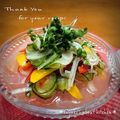 inyako's cooksnap of when they made ミニパプリカのカラフルサラダ.