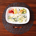 ちゃぴ♥'s cooksnap of when they made 離乳食 いちごとりんごのデザート.