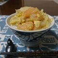 ダイナマイト漆黒's cooksnap of when they made 海老たま丼.