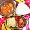 おにぎり99's cooksnap of when they made 赤緑黄♫お弁当の彩り卵焼き.