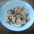 mamin117's cooksnap of when they made 簡単＊豚バラ肉と長ネギのガッツリ塩ダレ丼.