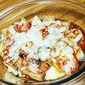みぽぴぽ's cooksnap of when they made 厚揚げ・キムチのコチュマヨ・チーズ焼き.