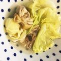 Fionarao's cooksnap of when they made カロリー控えめ♪鶏肉キャベツ食べるスープ.