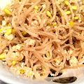 Sykラボ's cooksnap of when they made ☆豆もやしと卵で人参しりしり風☆.