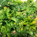 はに333's cooksnap of when they made 菜の花の粒マスタード和え【作り置き】.