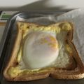 マリアマリママ's cooksnap of when they made 魚焼グリルでカリカリ★半熟目玉焼トースト.