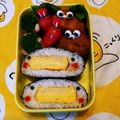 るんるるん's cooksnap of when they made 簡単可愛い♪卵焼きのあひるデコおにぎらず.