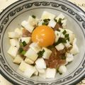 いお。's cooksnap of when they made ❤ネギとろ＆シャクシャク美味しい長芋丼❤.