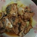 tolatte's cooksnap of when they made さば味噌缶でいも煮.