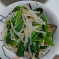 tolatte's cooksnap of when they made 作り置き☆小松菜ともやしの白だし和え.