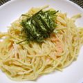 ジョングレ's cooksnap of when they made マヨバターで簡単★タラコパスタ.