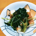 みもい〠's cooksnap of when they made 厚揚げと水菜のあんかけ.