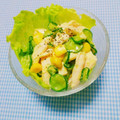 まあまま☆0403's cooksnap of when they made ❤鶏ささみときゅうりのマヨカレーサラダ❤.