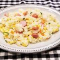 bluebirdママ's cooksnap of when they made 白だしで簡単！ふわふわ卵チャーハン.