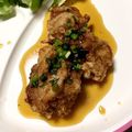 kaichun's cooksnap of when they made 鶏肉のネギ甘酢ソース（油淋鶏）.