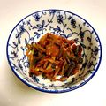 yurina's cooksnap of when they made つくしの梅風味佃煮.