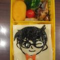 rkr 's cooksnap of when they made 名探偵コナン キャラ弁.