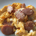 amileamila's cooksnap of when they made お弁当に♡ソーセージと玉子の炒めもの.