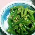 まぶたん's cooksnap of when they made さやいんげんのごま和え.