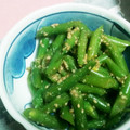 まぶたん's cooksnap of when they made さやいんげんのごま和え.