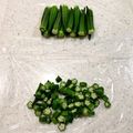 ☆ひぐま☆'s cooksnap of when they made ★簡単！オクラの冷凍保存です♪.